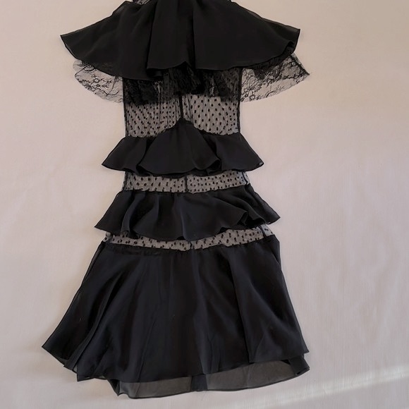 FORMAL BLACK DRESS - Picture 4 of 5